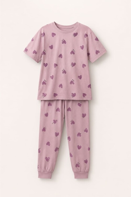 Genç Kız Çocuk Penye Pijama Takımları